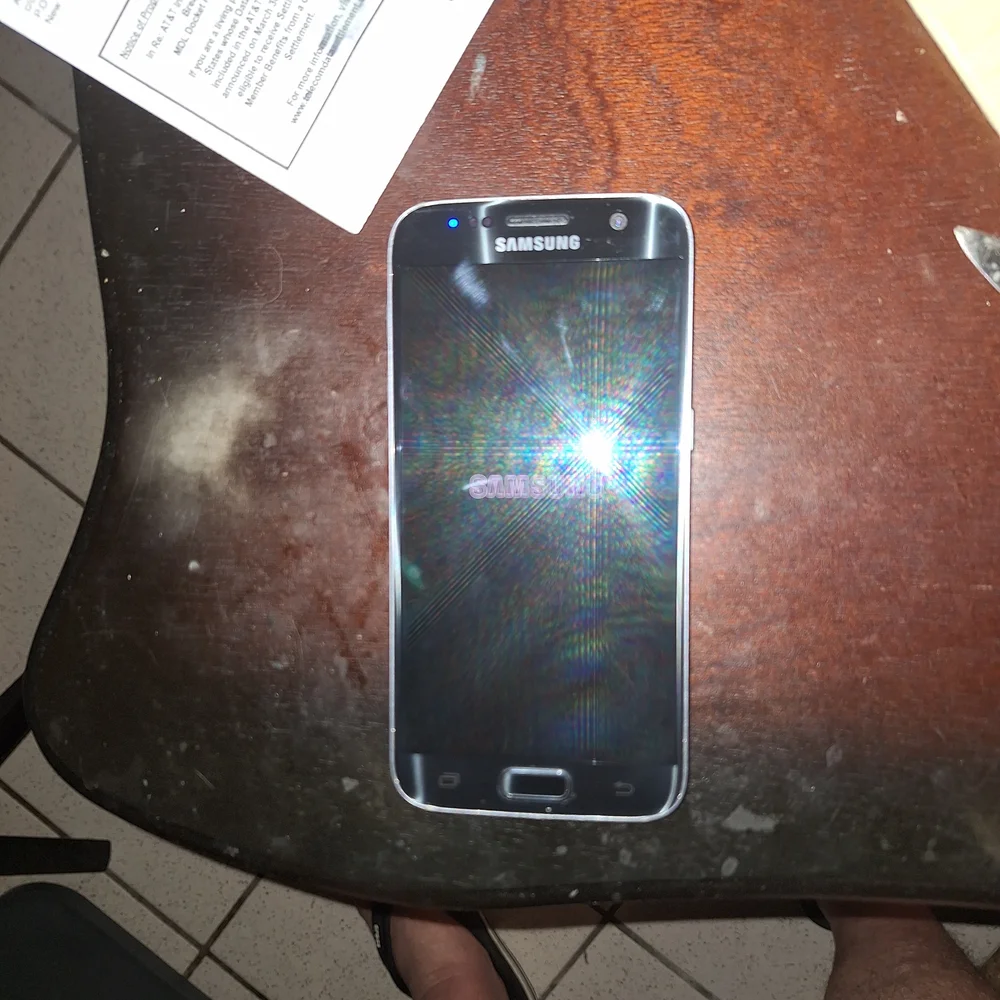 Samsung Galaxy S7 Black & GOLD Smartphone